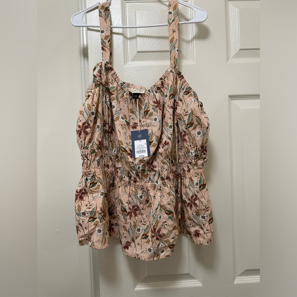 Women’s peplum top